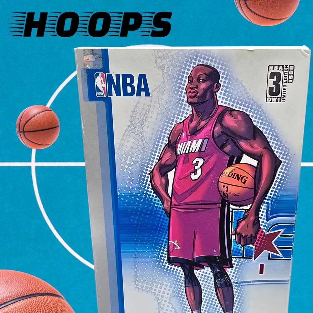 NBA Hoops Miami Basketball Collectable Vinyl Figure Limites Edition
